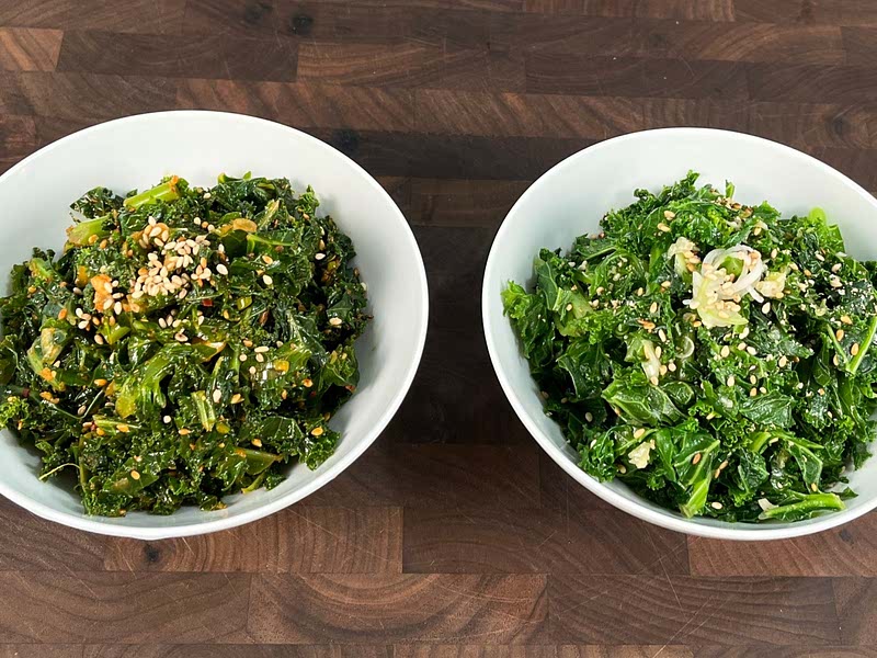 Delicious And Nutritious Kale Side Dish Recipe Samsung Food sauteed-kale-recipe-kale-side-dish-kale-recipes-sauteed-kale