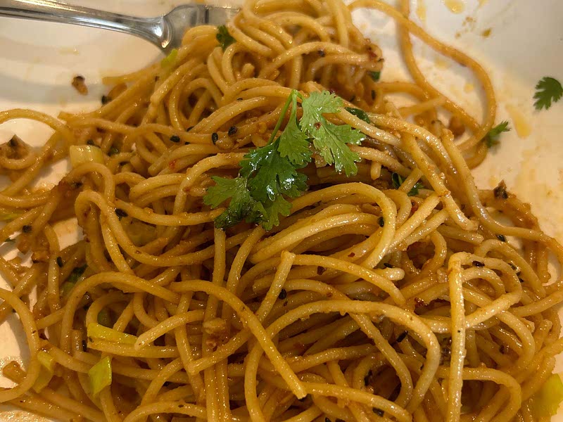 Chilli Crisp Garlic Butter Spaghetti Marion's Kitchen Recipe