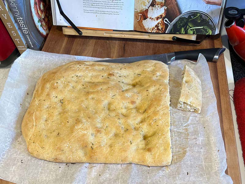 Basic foccacia (bread machine or stand mixer) Recipe — Samsung Food