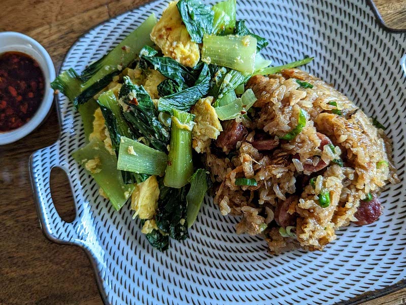 Instant pot sticky 2025 rice with chinese sausage