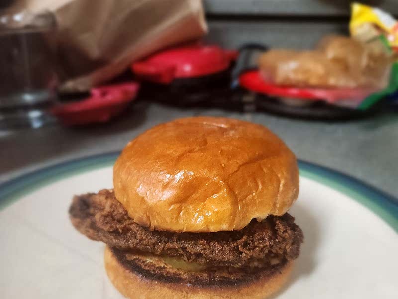 DIY Popeyes Buttermilk Fried Chicken Sandwich Recipe — Samsung Food