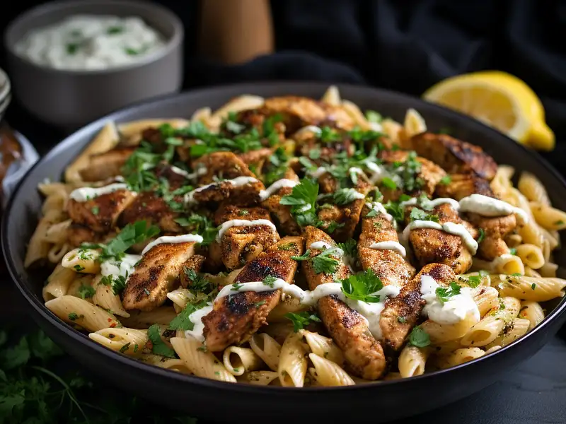 Honey Dijon Chicken Pasta Salad Recipe — Samsung Food