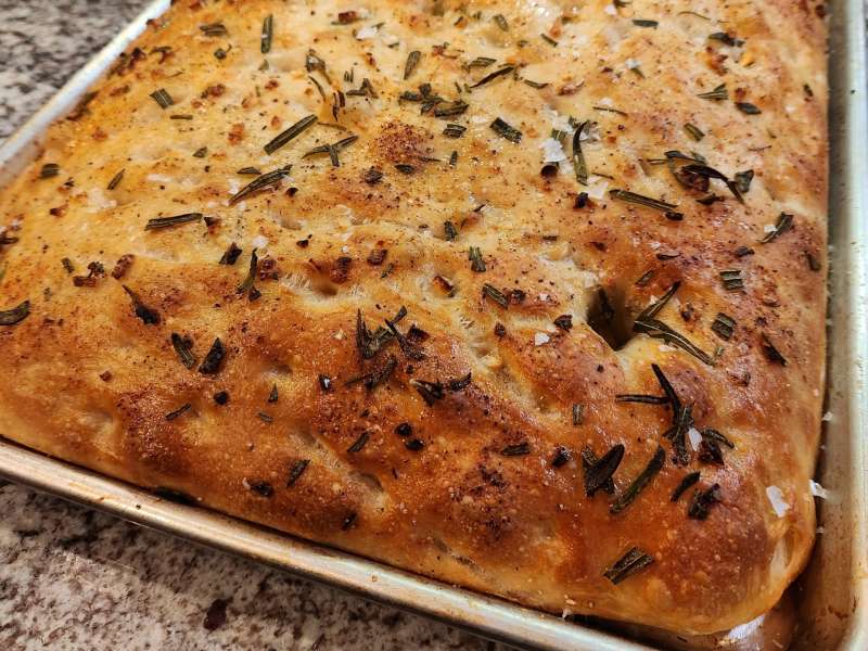 Loaf Pan Focaccia : r/Breadit