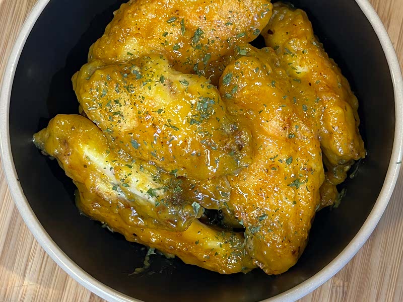 Air Fryer Honey Garlic Chicken Wings Recipe — Samsung Food