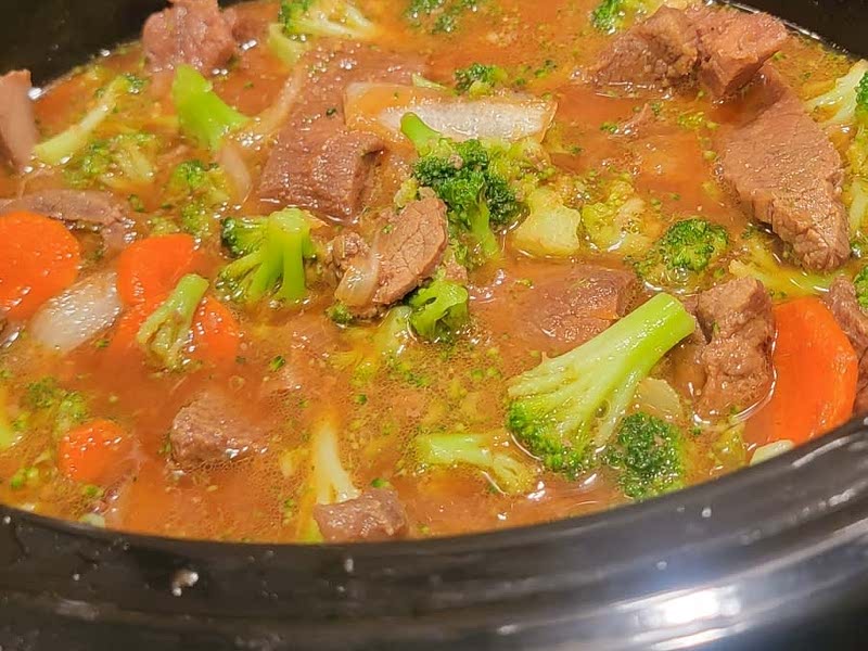 Slow Cooker Beef and Broccoli Recipe Samsung Food