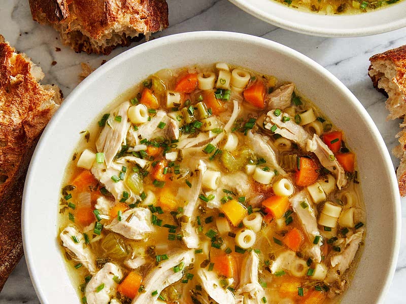 Cold Fighting Chicken Noodle Soup Recipe Samsung Food