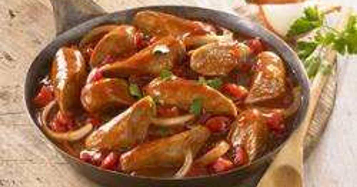 Spicy Devilled Sausages Recipe — Samsung Food