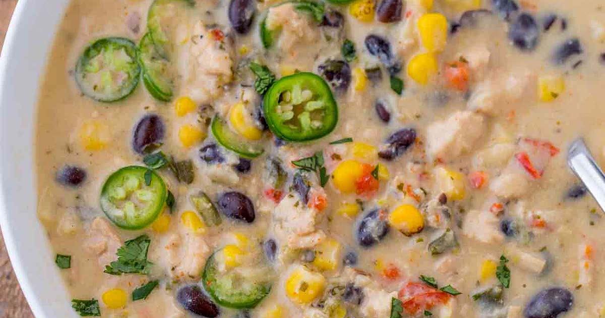 Chicken poblano soup deals