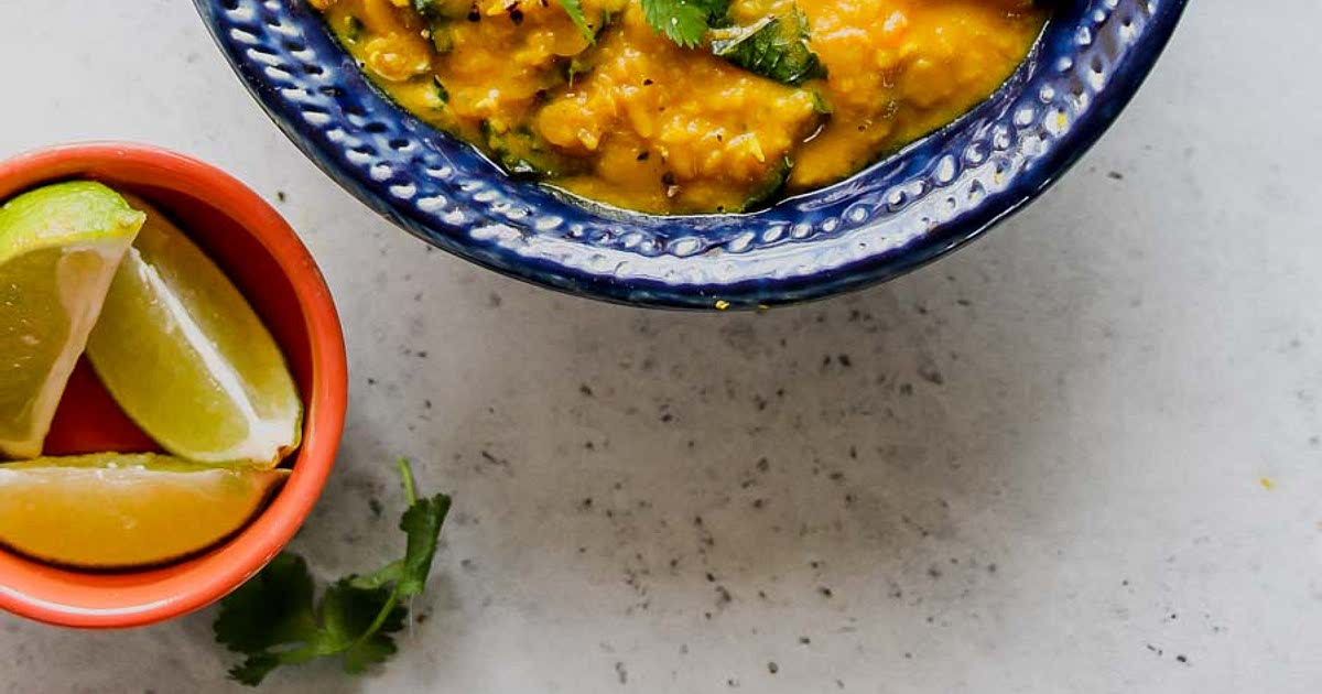 Slow Cooker Golden Lentil Soup (Vegan) Recipe Samsung Food