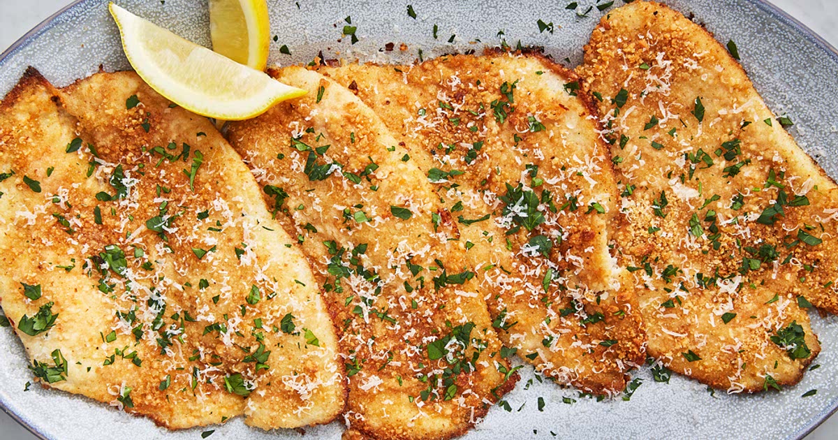 Garlic Parmesan Flounder Recipe Samsung Food