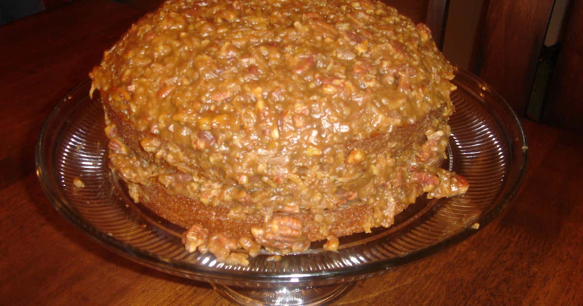 Autumn Spice Cake With Sticky Coconut Pecan Icing Recipe Samsung Food