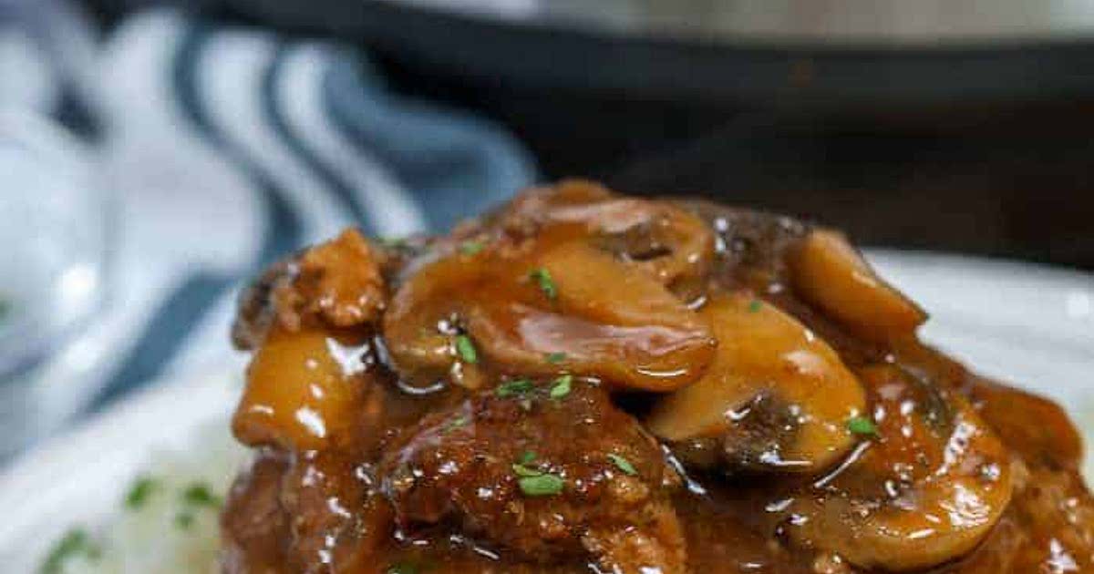 Instant pot salisbury shop steak recipe
