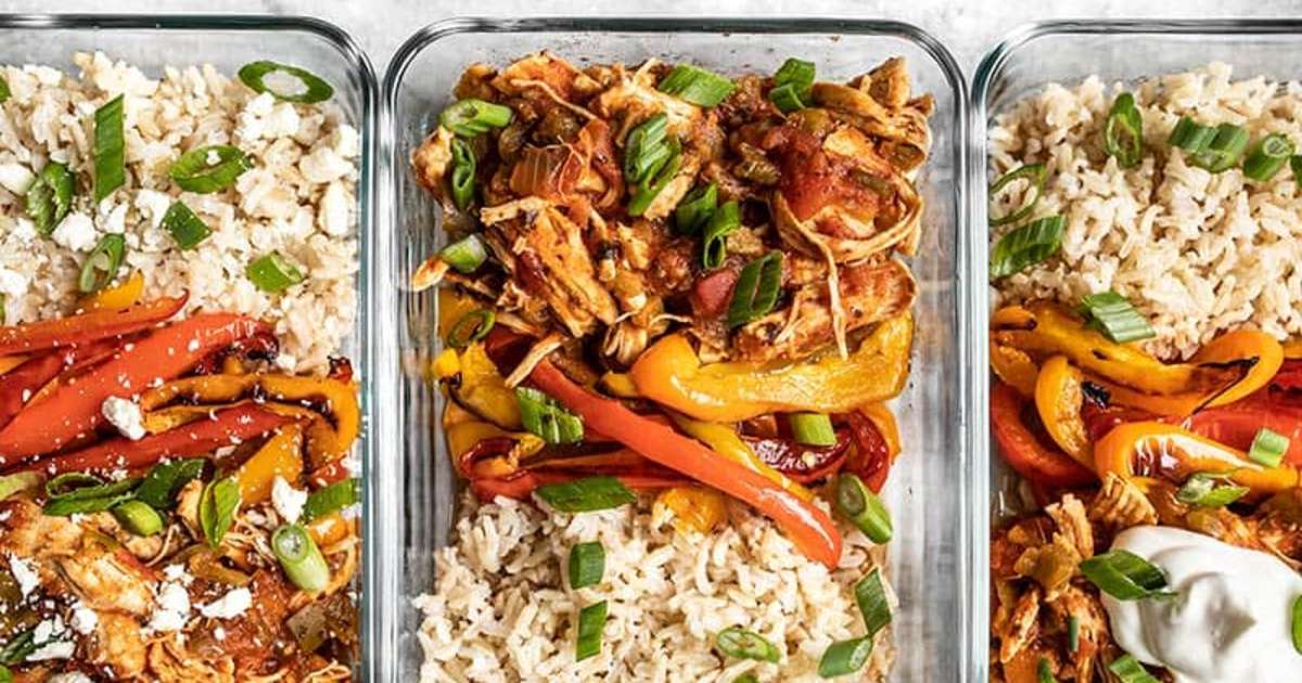 Salsa Chicken Meal Prep Bowls - Budget Bytes