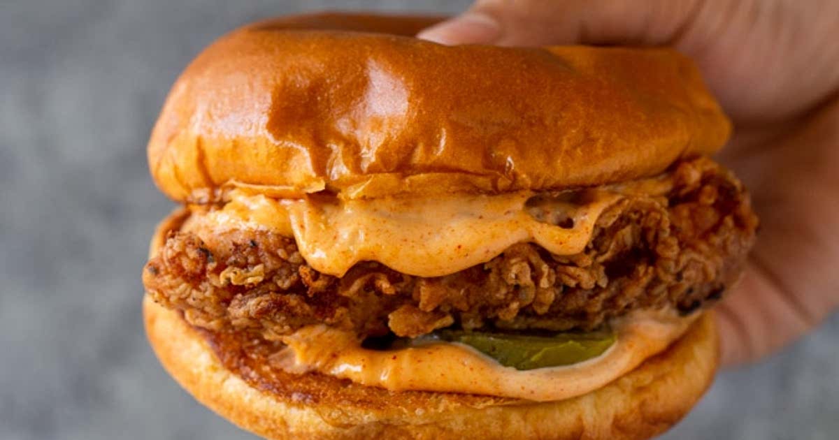 DIY Popeyes Buttermilk Fried Chicken Sandwich Recipe — Samsung Food