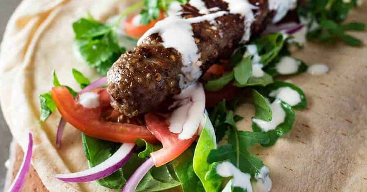 Turkish Lamb Kofta Kebabs