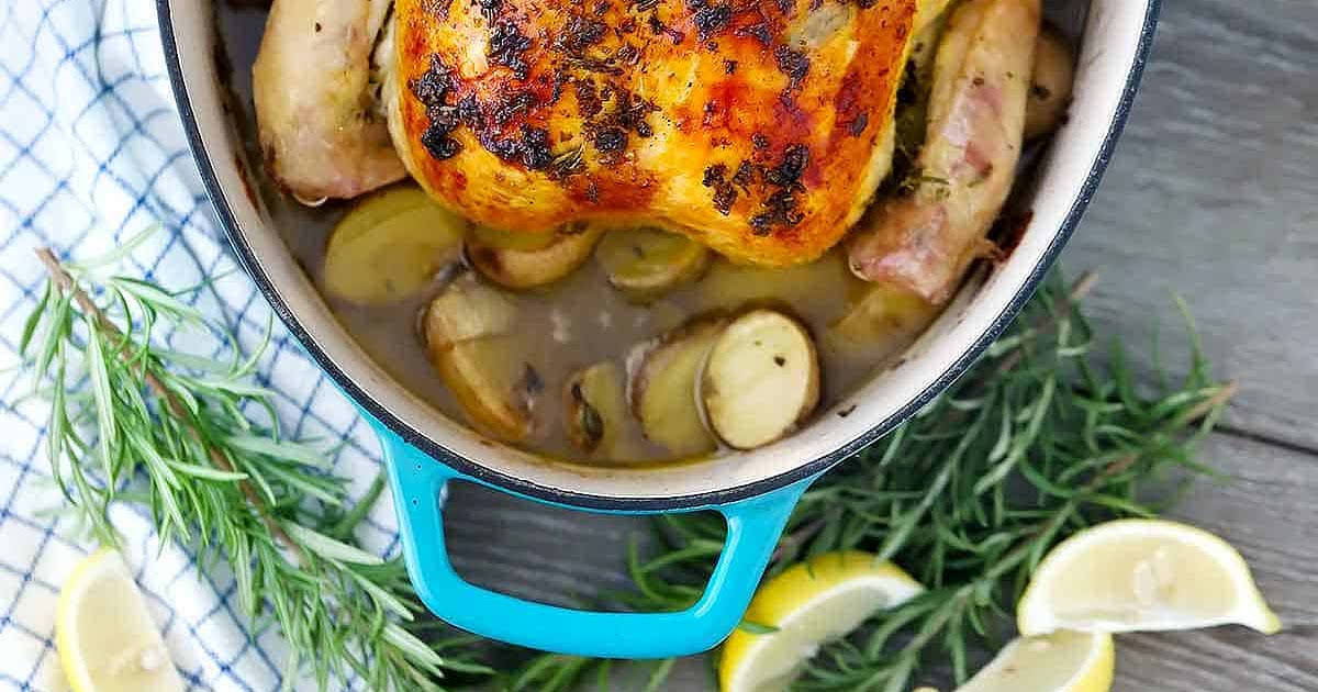 Dutch Oven Whole Roast Chicken Recipe - Samsung Food