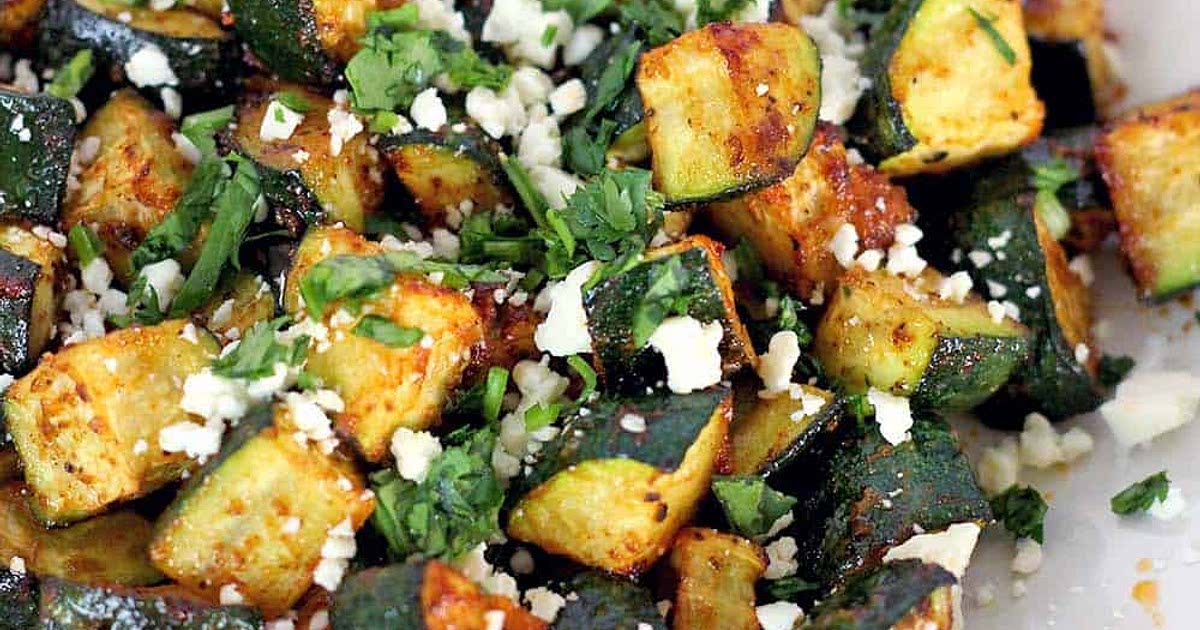 Roasted Mexican Zucchini Recipe Samsung Food