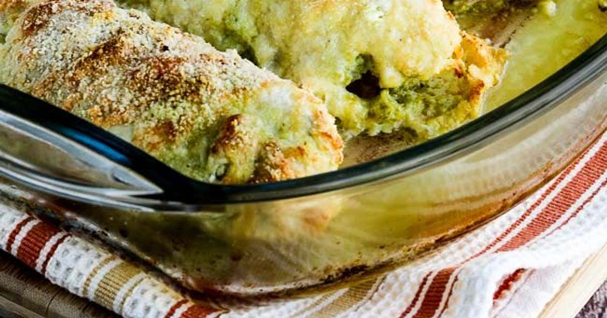 Baked Chicken Stuffed with Pesto and Cheese Recipe Samsung Food App