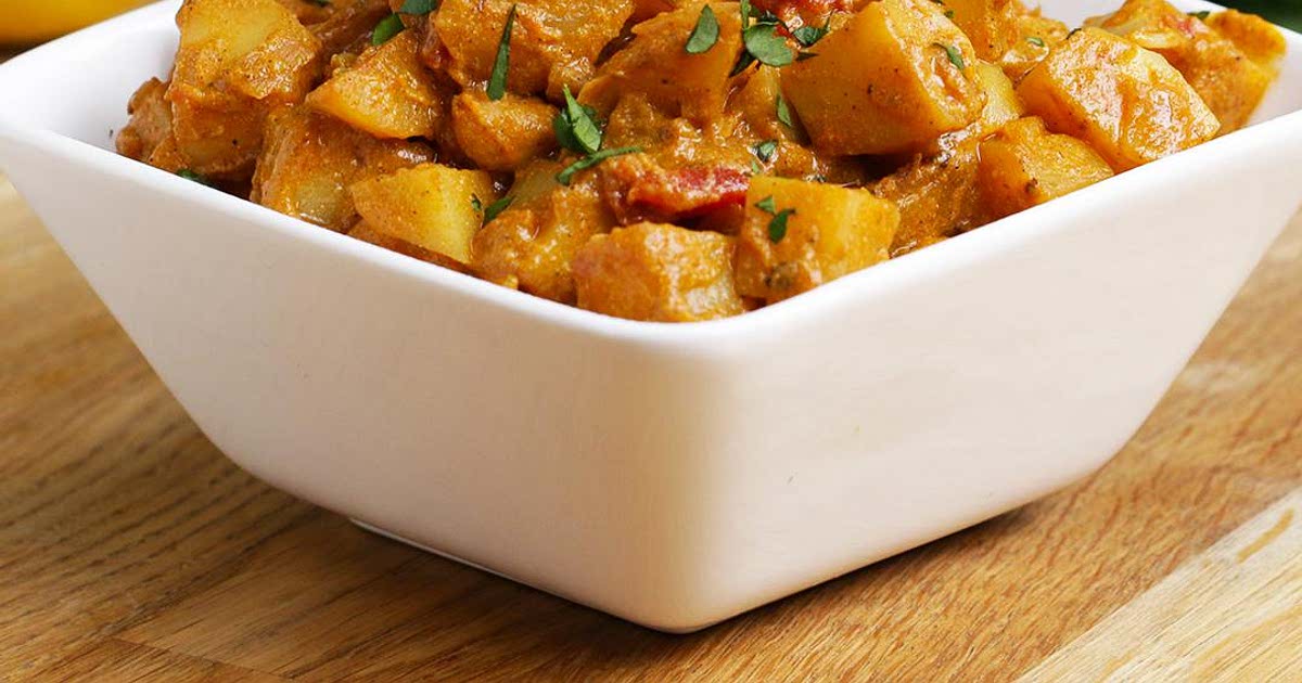 Indian potato curry online