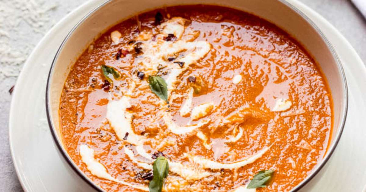 Cream of Fresh Tomato Soup Recipe, Ina Garten