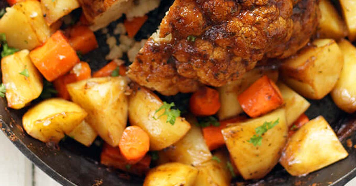 Whole Roasted Cauliflower Recipe — Samsung Food