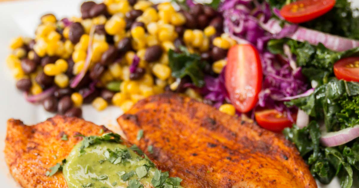 Chili Lime Baked Tilapia With Avocado Crema Recipe by Tasty — Samsung Food
