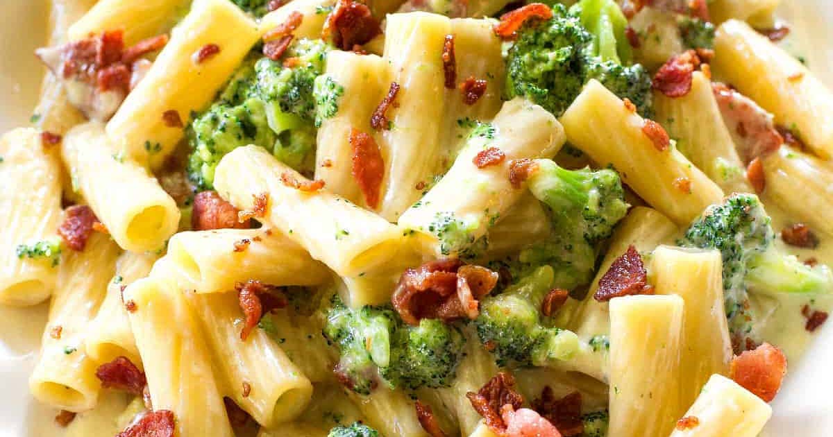 OnePot Bacon Broccoli Pasta Recipe Samsung Food App