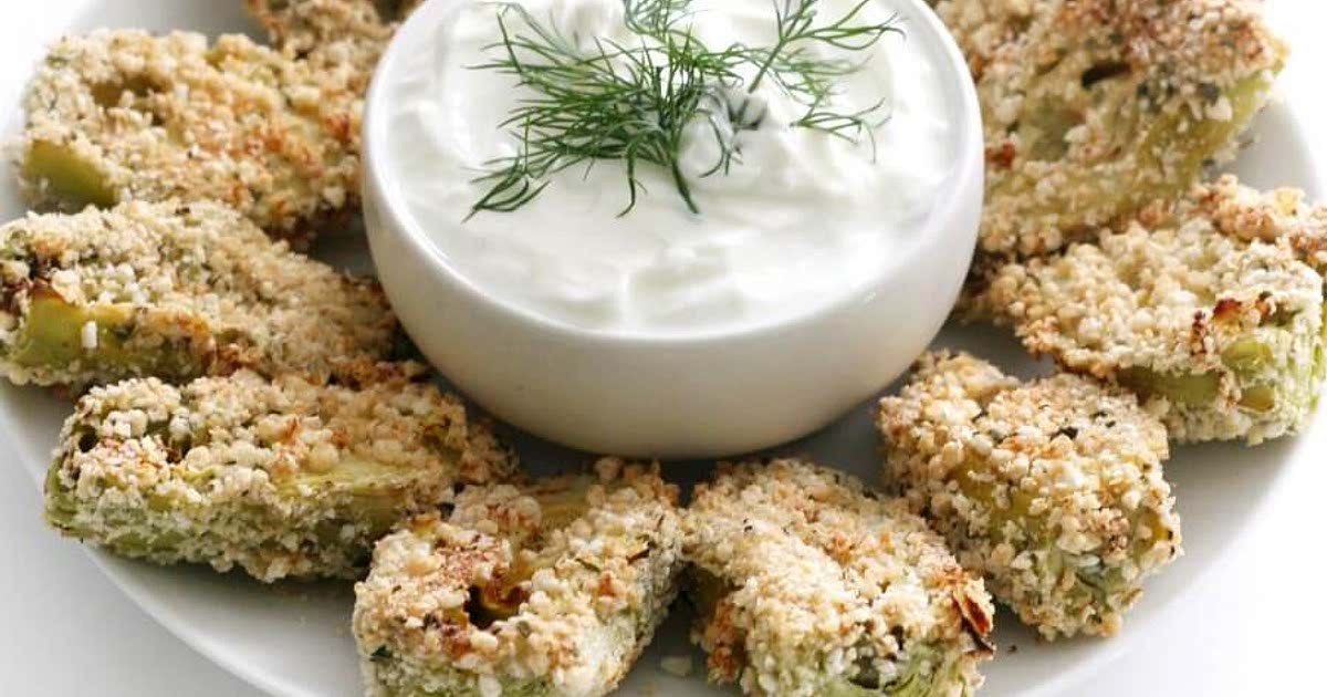 Breaded Air Fryer Artichoke Hearts (GlutenFree, Vegan, AllergyFree