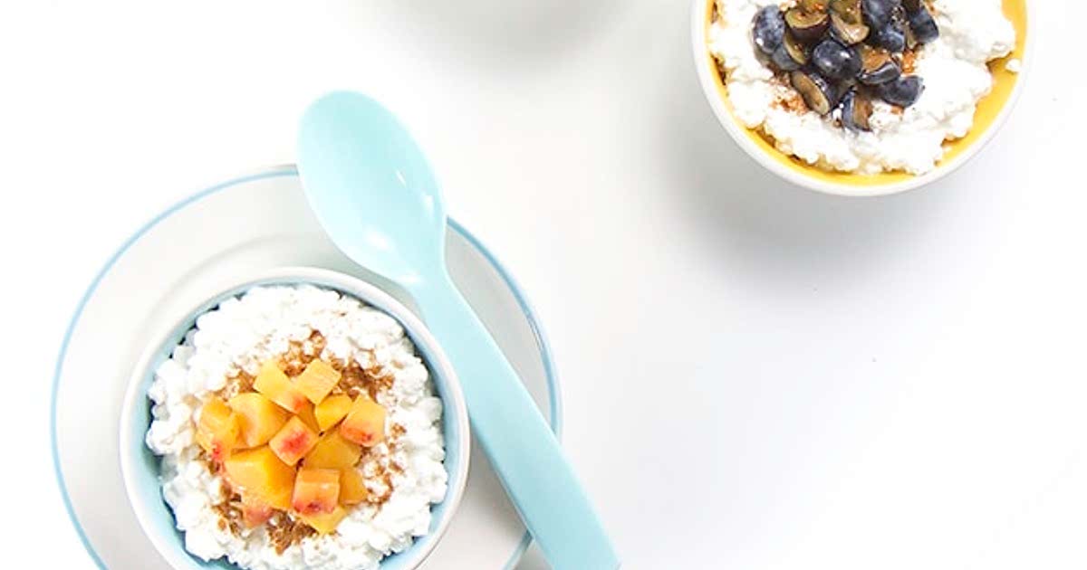 Cottage cheese store for babies