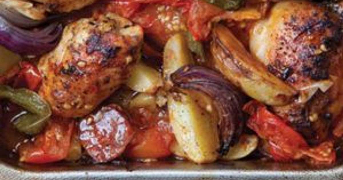 Hairy Bikers’ Spanish chicken bake Recipe — Samsung Food