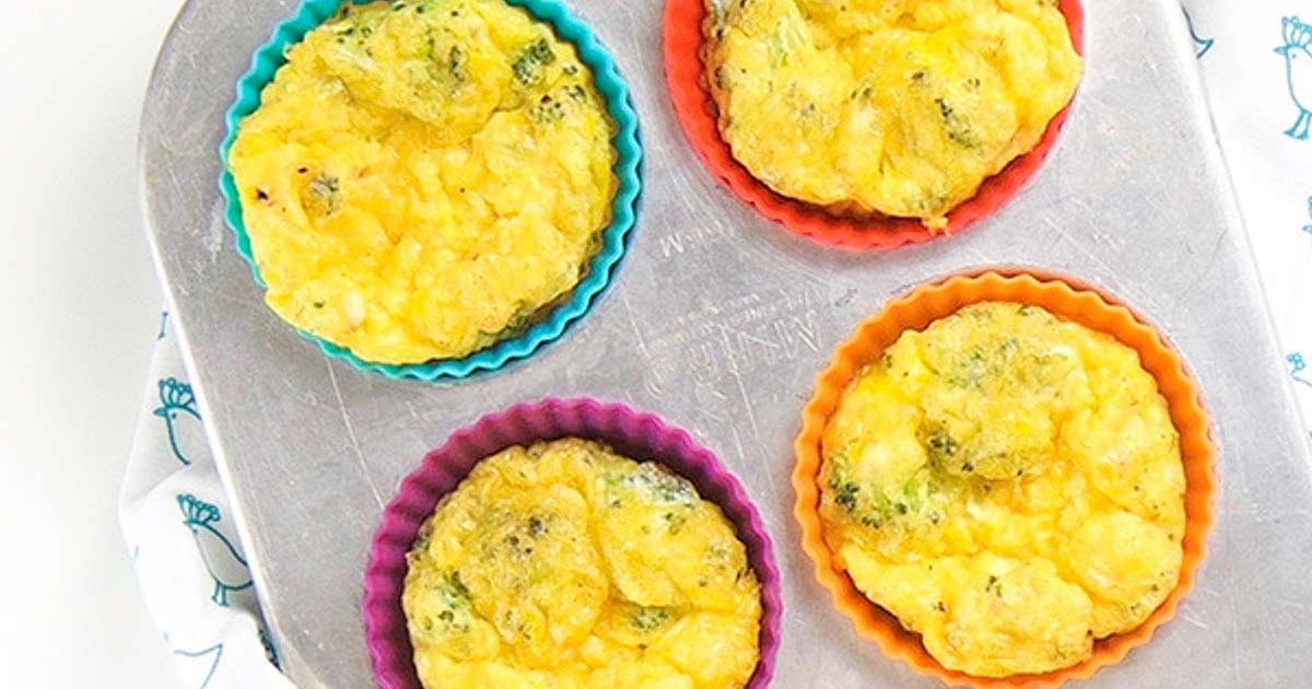 Broccoli Egg Muffins for Baby + Toddler (babyled weaning) Baby Foode