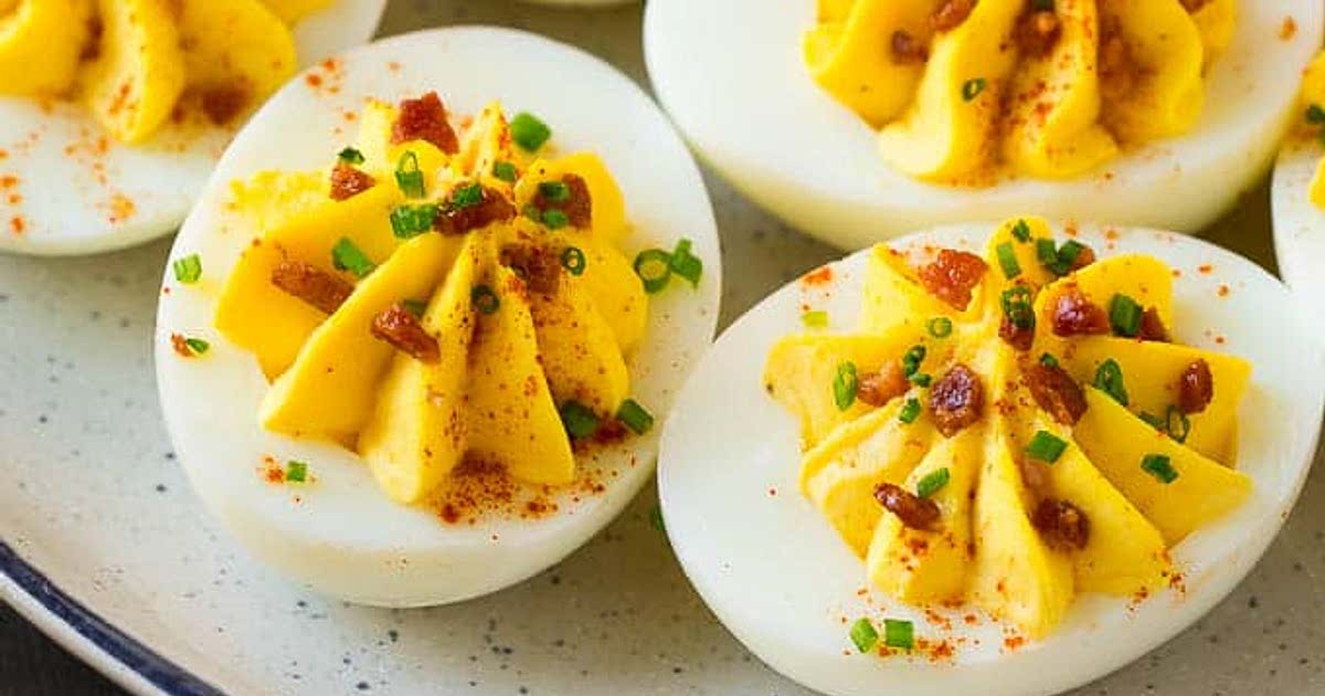 Bacon Deviled Eggs Recipe Samsung Food App