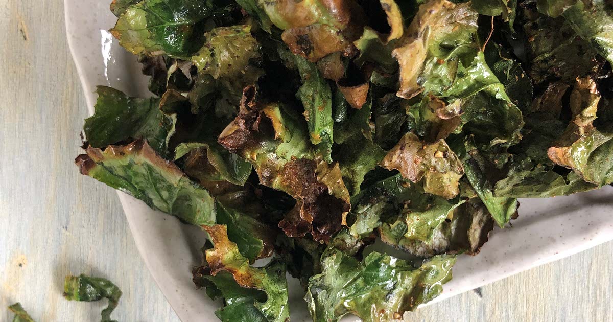 AirFried Kale Chips Recipe Samsung Food
