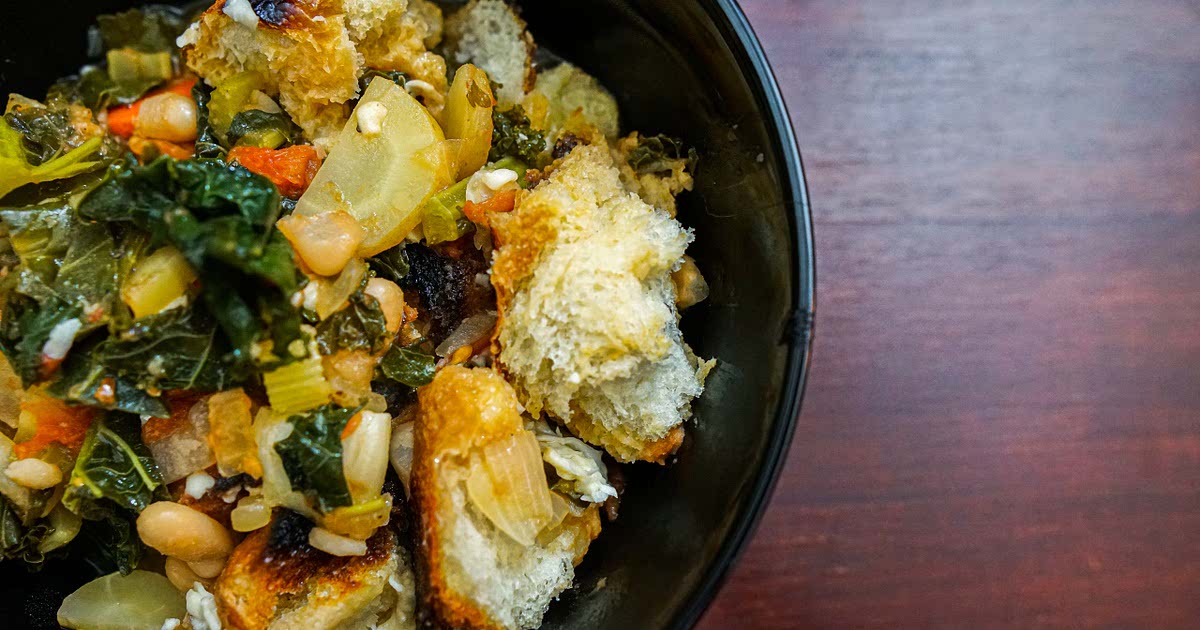 Ribollita Tuscan White Bean & Kale Stew Recipe Samsung Food