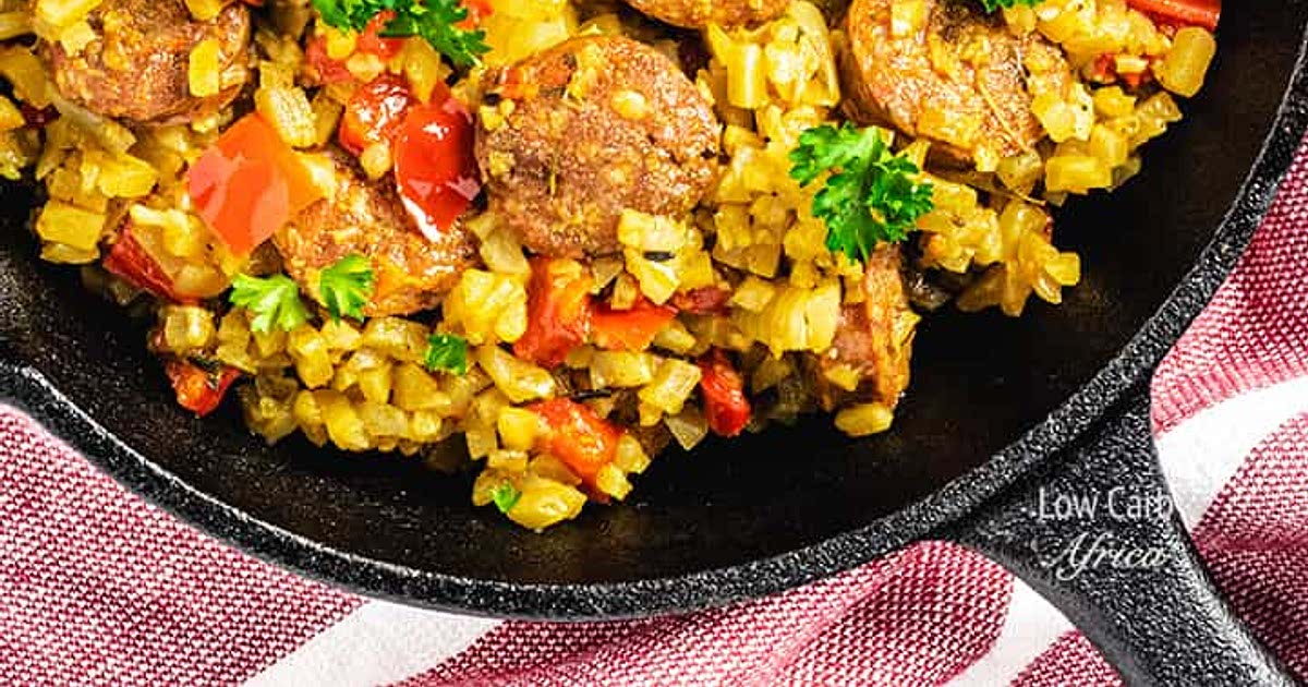 Sausage and Cauliflower Rice Skillet Recipe Samsung Food