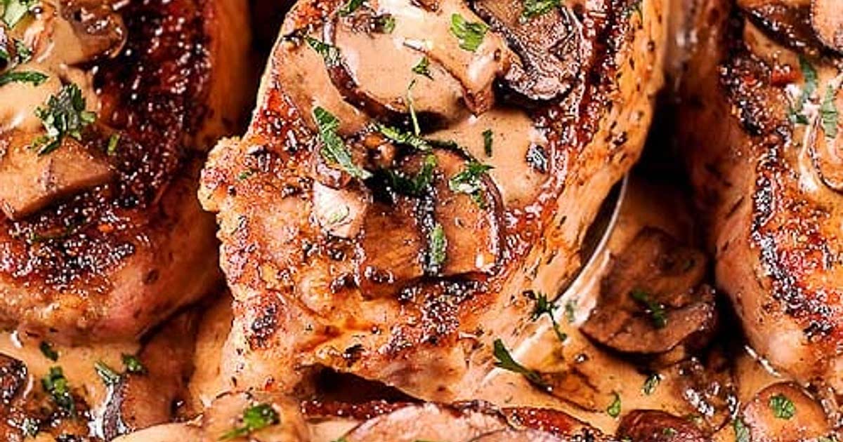 Boneless Pork Chops in Creamy Irish Whiskey Sauce Recipe — Samsung Food