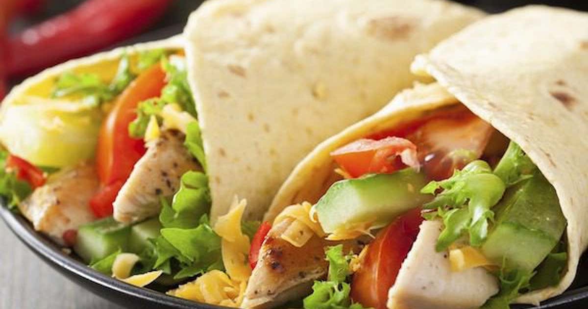 Wrap de pollo Recipe — Samsung Food