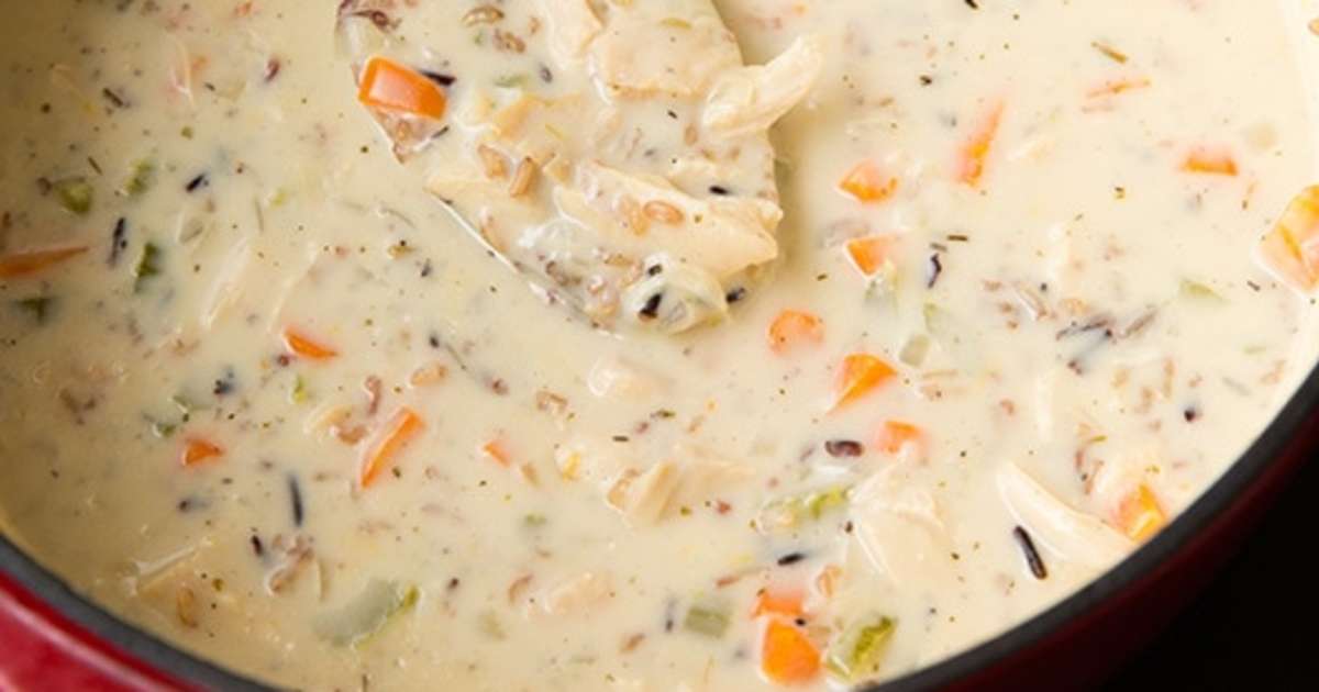 Creamy Chicken and Wild Rice Soup – Mother Thyme