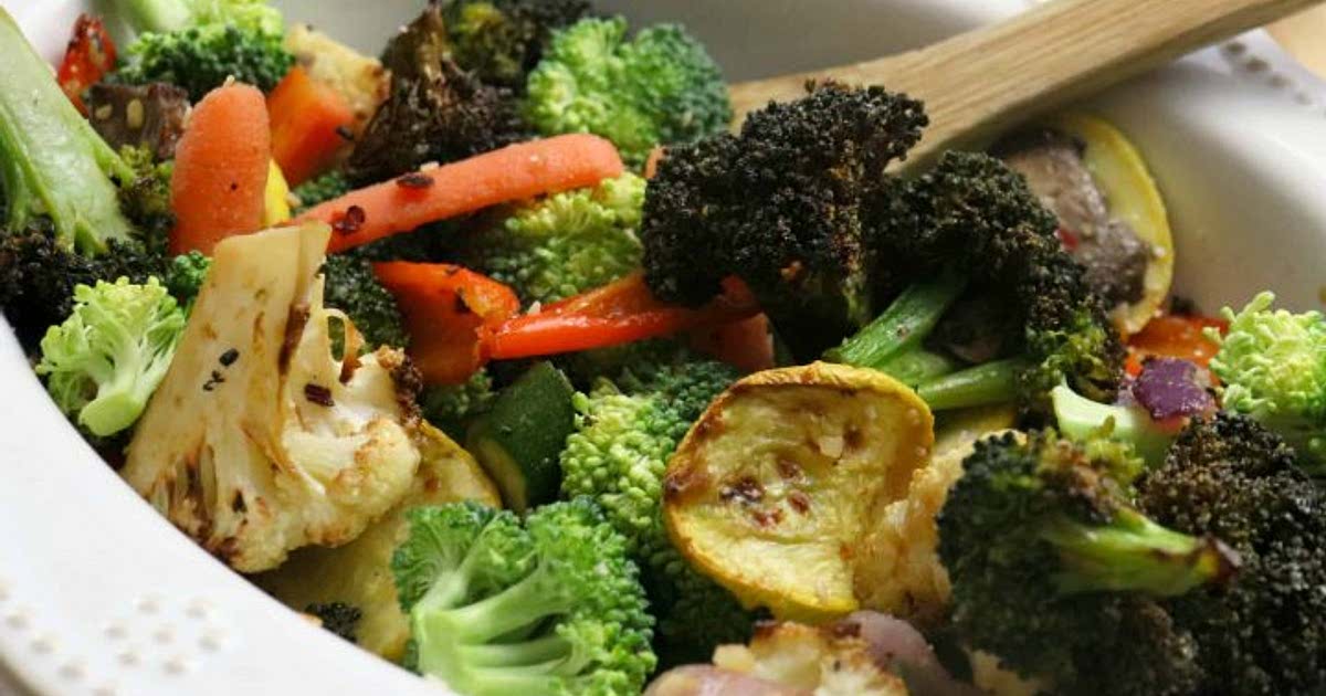 Delicious Air Fryer Roasted Vegetables Recipe Samsung Food