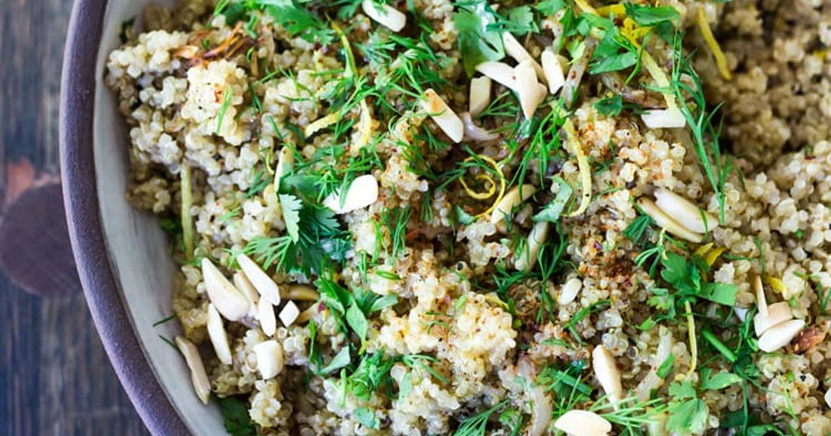 Everyday Quinoa Recipe with Lemon, Shallots and Herbs Samsung Food