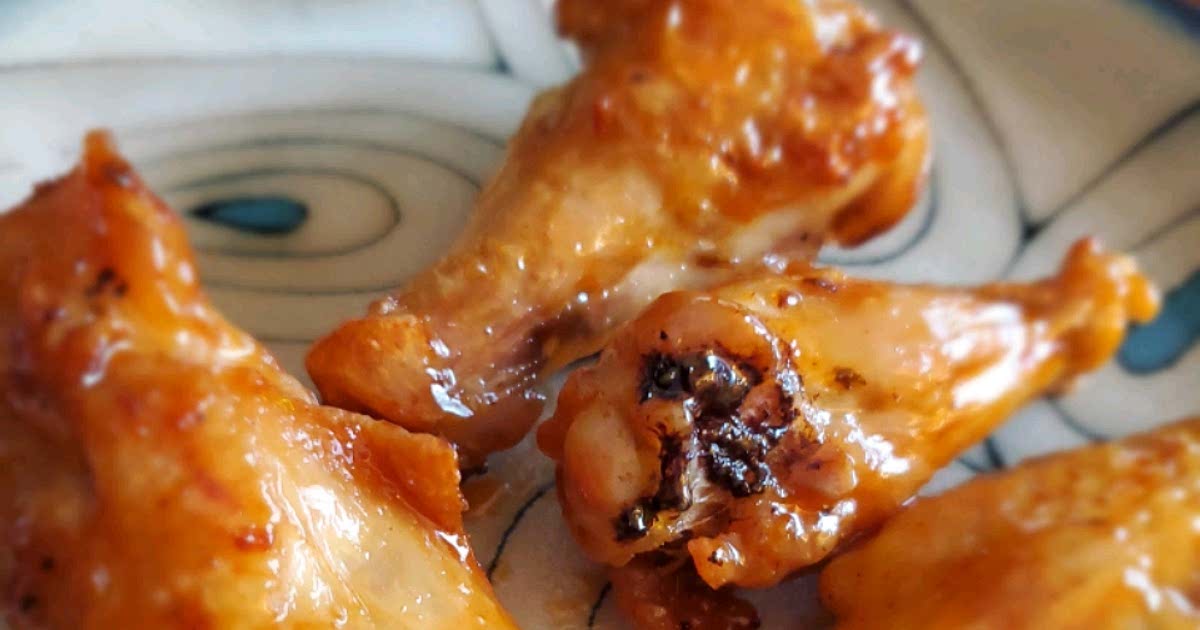 HoneySriracha Air Fryer Wings Recipe Samsung Food