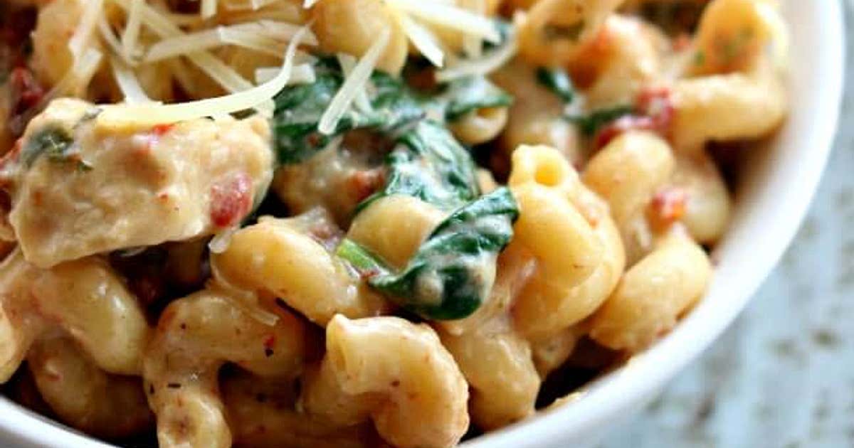 Instant pot shop tuscan chicken pasta