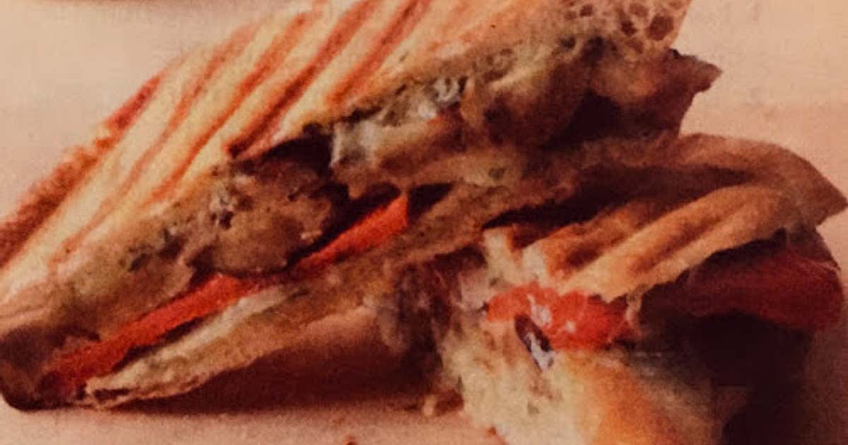 Grilled Eggplant Panini with Basil Aioli Recipe (4/5) Samsung Food