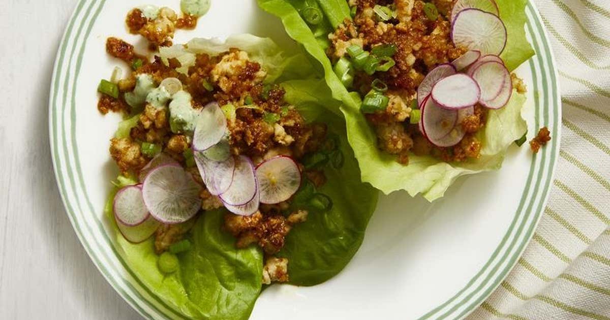 Thai Turkey Lettuce Cups Recipe Samsung Food