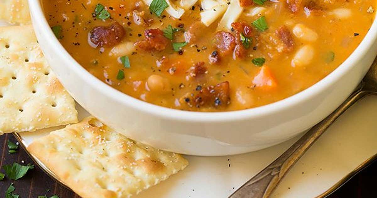 Bean and Bacon Soup Recipe Samsung Food