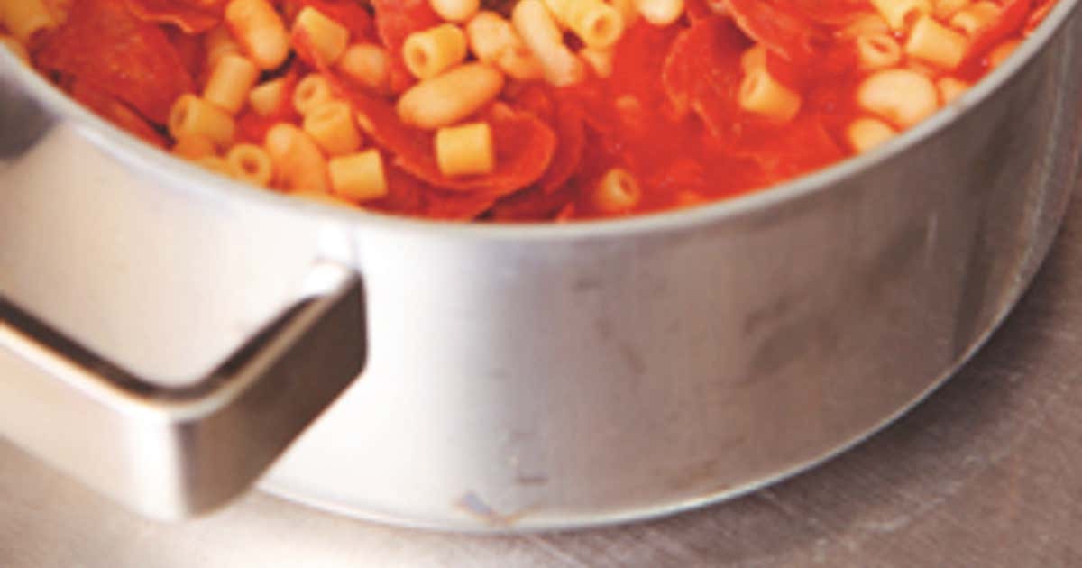 Nigella Lawson’s Small Pasta with Salami Better Recipe Samsung Food