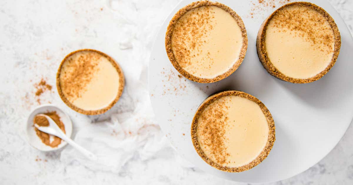 Dairyfree keto egg custard tarts Recipe — Samsung Food