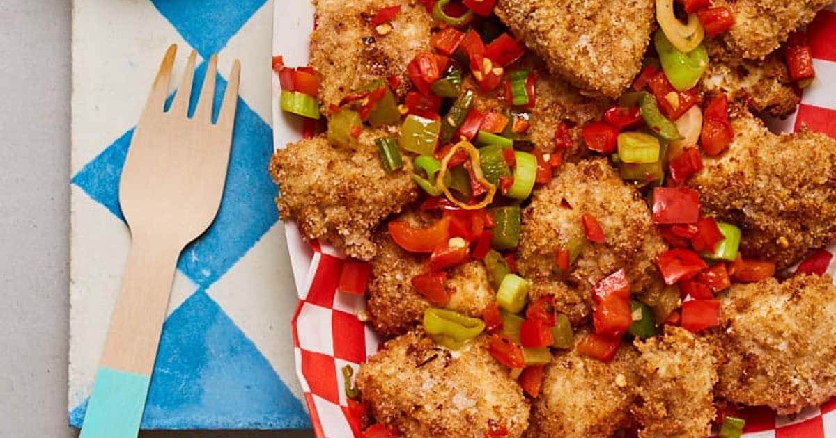 Salt and Pepper Chicken Nuggets Slimming & Weight Watchers Friendly