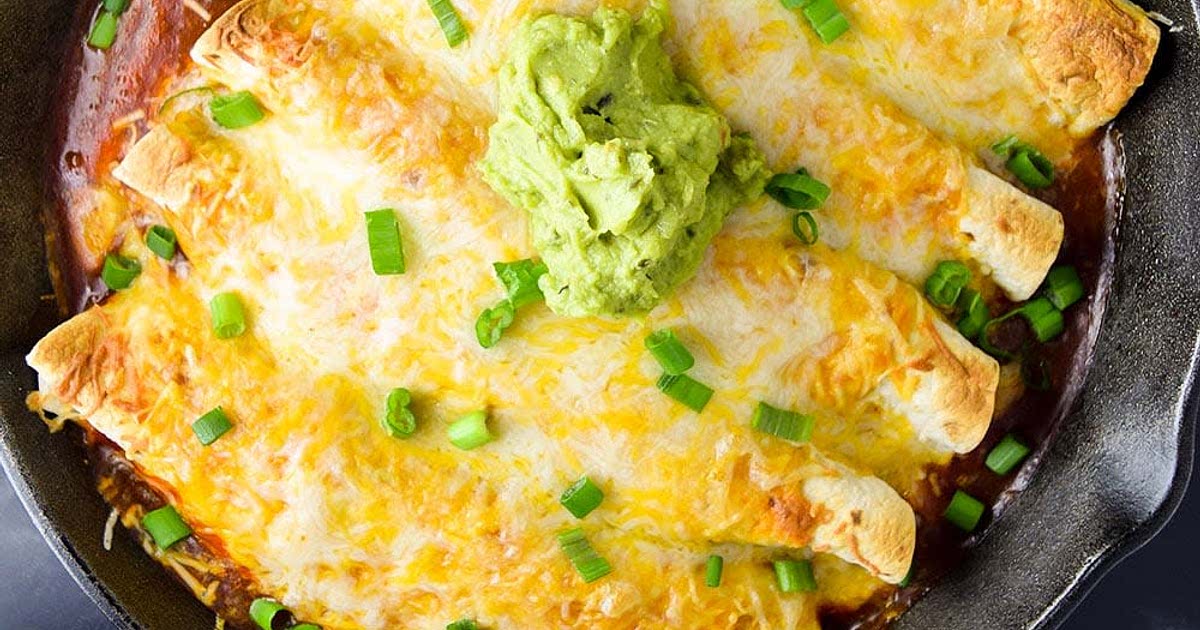 Cast Iron Dutch Oven Chicken Enchiladas Camping Recipe Samsung Food App