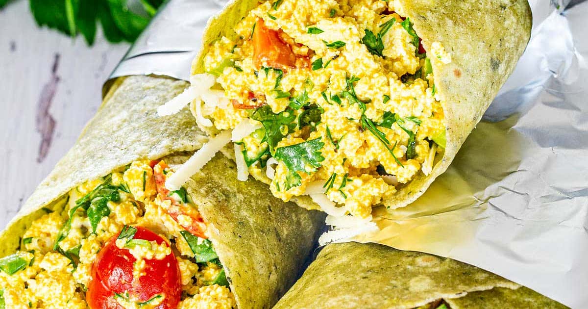 Vegan Tofu Breakfast Burritos Recipe Samsung Food